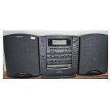 Sony Cfd-626 Cd Radio Cassette Corder 23' Wide