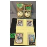 Black Binder Baseball Cards. Stars Only. Mickey