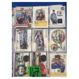 36 Autographed Car Racing Collector Cards