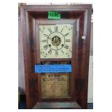 Chauncey Jerome Og Clock 14.5x25.5'
