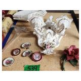 Vintage Capodimonte Or Meissen-style Porcelain