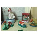 Disney Little Mermaid Ornaments, Battery Powered