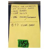 Blue Binder Magic The Gathering Cards. 24 Mythic