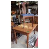 Desk, Side Chair 37'. Desk 37x28x29'