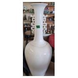 Palace Sz Blanc De Chin Floor Vase 52' Tall X 19'