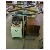 Revolving Commercial Clothing Rack 37x45'