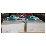 Ford Motor Company Collectible Cars, 1955 Chevys,