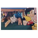 Stuffed Animals, Composition Kewpie Doll Missing