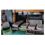 Ge Bookshelf Radio, Cassette Tapes. Charlie