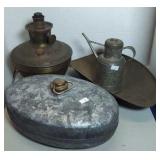 Brass Aladdin Oil Lamp Font, Hot Water Foot