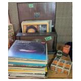 Record Albums, Cunningham Radio Tubes, Raytheon