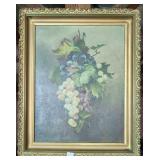 A. Childs Signed O/c Still Life Fruit Painting