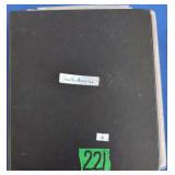 Black Binder South America Paper Currency.