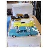 7 Diecast Car Models. 1959 Chevy Impala 1948