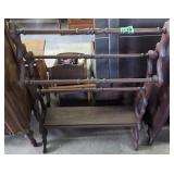 Antique Quilt Rack. 10x28x38'
