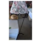 Country Iron Base Adjustable Height Floor Lamp