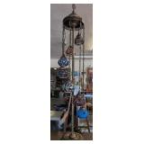 Moroccan Beaded & Jeweled Shade Floor Lamp 60'