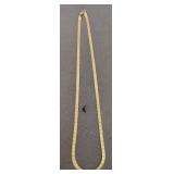 14k Gold 18' Necklace 4.5 Dwt
