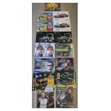 16 Autographed Car Racing Cards. Mark Martin,