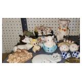 Plastic Pig Magnet, 1977, Pig Salt And Pepper,