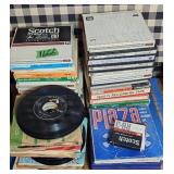 Recorded Reel To Reel Tapes. Scotch Magnetic Tape