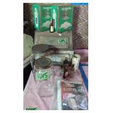 Country Items. Tin Bread Box, Bremner Wafers