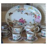 Vista Alegre, Portugal, Tea Set With Creamer,