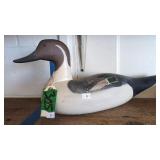 Pintail Drake Duck Decoy 18' Long Unsigned