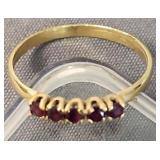 14k Gold Ruby Ring 0.7 Dwt.