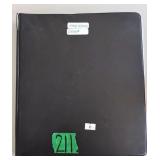 Black Binder And Foreign Paper Money. Hong Kong,