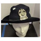 Vtg 3x Beaver Hat, State Of Delaware Correction