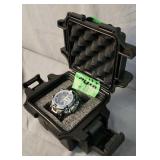 Invicta Sub Aqua Chronograph Black Dial, Blue