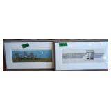 2 Pencil Signed #'d Howard Eberle Beach Prince.