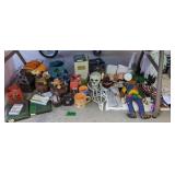 Halloween Decorations. Bucket, Lantern, Sheila