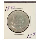 1892 Columbian Half Dollar United States Of