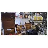 Blue Sponge Canister With Lid, 10 Canisters,