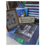 Wall Art. Original Paintings On Canvas, Norman