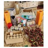 Candles, Christmas Ornaments, Candle Wreaths,