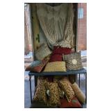 Decorator Accent Pillows, Macrame Wall Hangings,