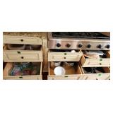 Cooking Pots Pans, All-clad, Emeril Tupperware,