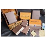 Empty Louis Vuitton Boxes, Ladies Napkins, Woven