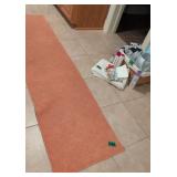 Floor Mats, Orange Floor Runner Rug 23x94',