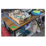 Rustic Farmhouse Style Accent Table 63x24x30'.