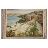 Mitch Gibbs Signed Number Print On Canvas