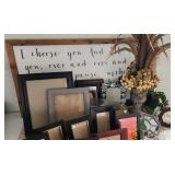 Picture Frames, Decorative Earn With Plant,