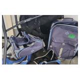 Duffel Bags, Travel Luggage. In The Garage