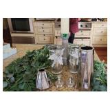 Decorator Decorative Vases, Lighted Garland