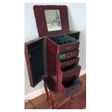 Cherry Queen Anne Jewelry Box