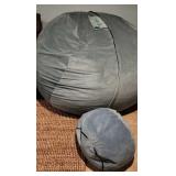 Giant Love Sac Bean Bag Chair, Lovesac Teal