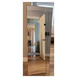 Floor Standing Dressing Mirror. Beveled Glass